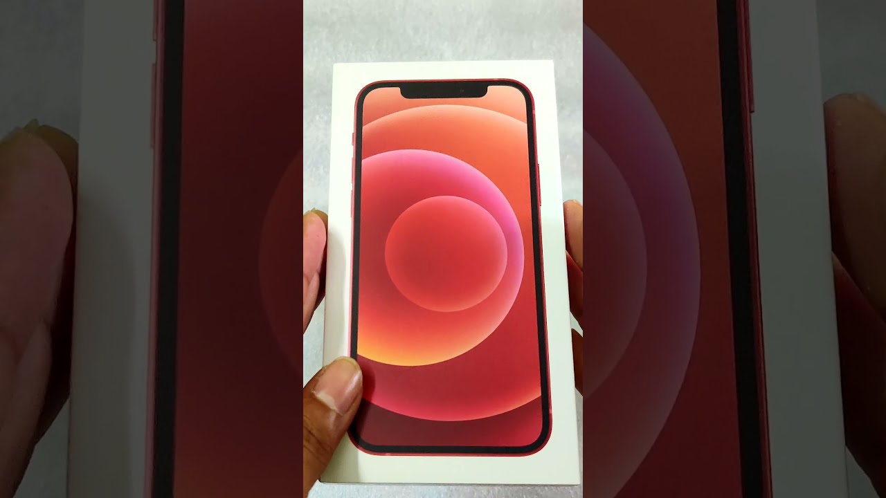 iPhone 12 Red Unboxing❤️ | Flipkart Big Billion Days🔥| #iphone#iphone12#flipkart