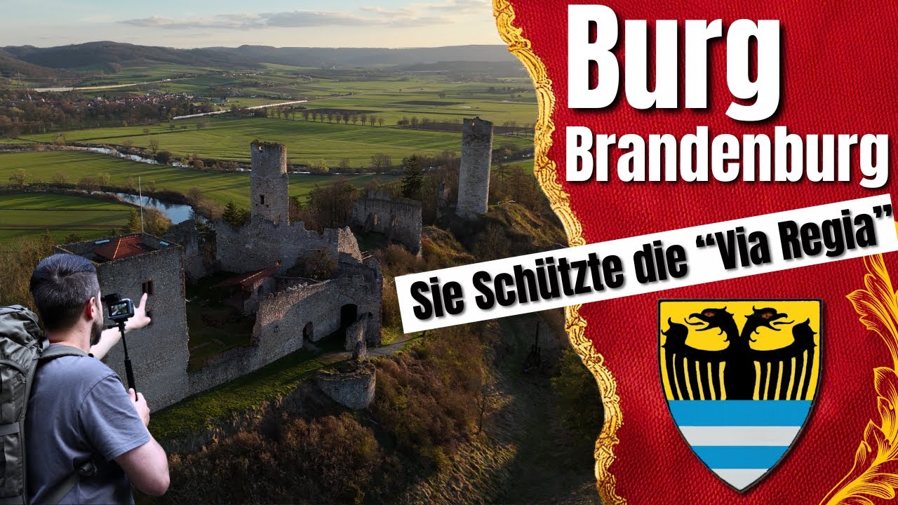Burg Brandenburg - sie schütze eine der wichtigsten Handelsstraßen