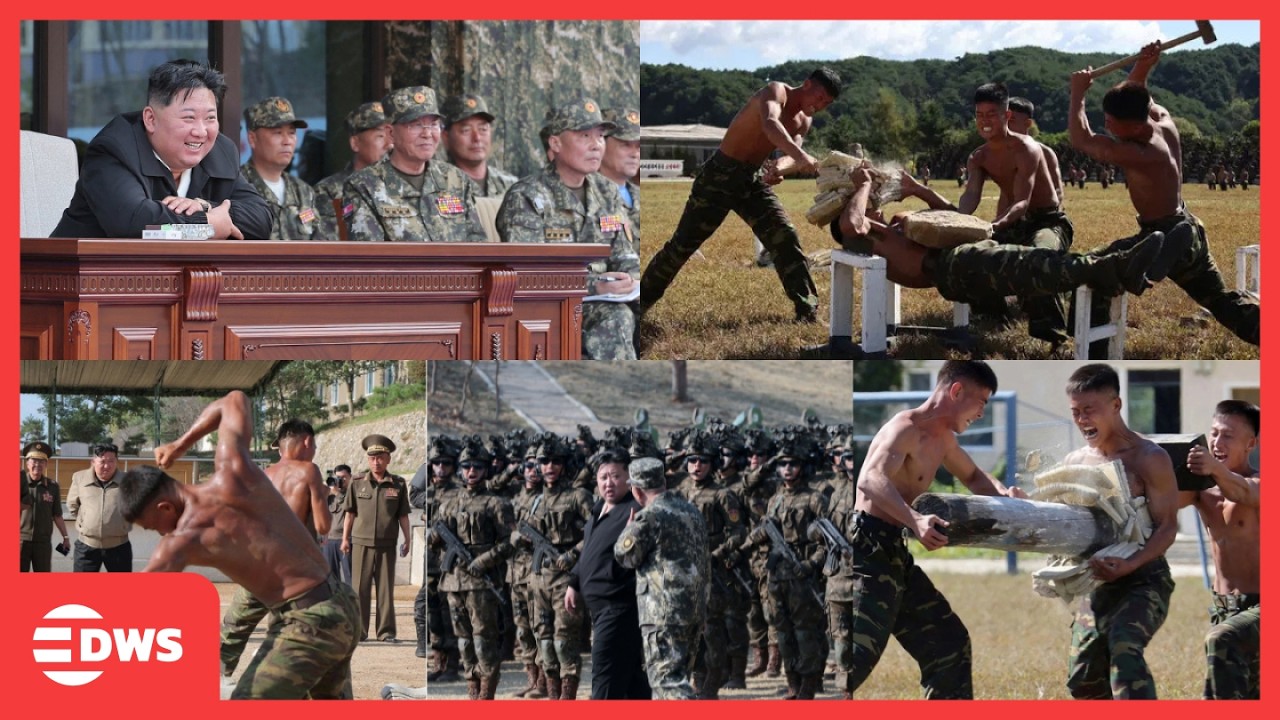 Kim Jong Un Inspects Elite Special Forces in Intense Martial Arts and Live-Fire Drills | AH1N