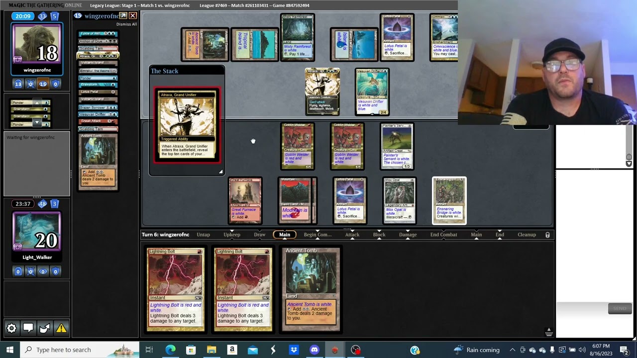 Relax, Paisan. Legacy Mono Red Painter's Servant Magnifico 5-0