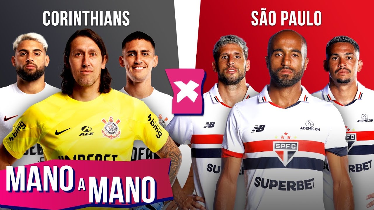 CORINTHIANS X SÃO PAULO: QUEM É MELHOR? | MANO A MANO DO PAULISTÃO 2024