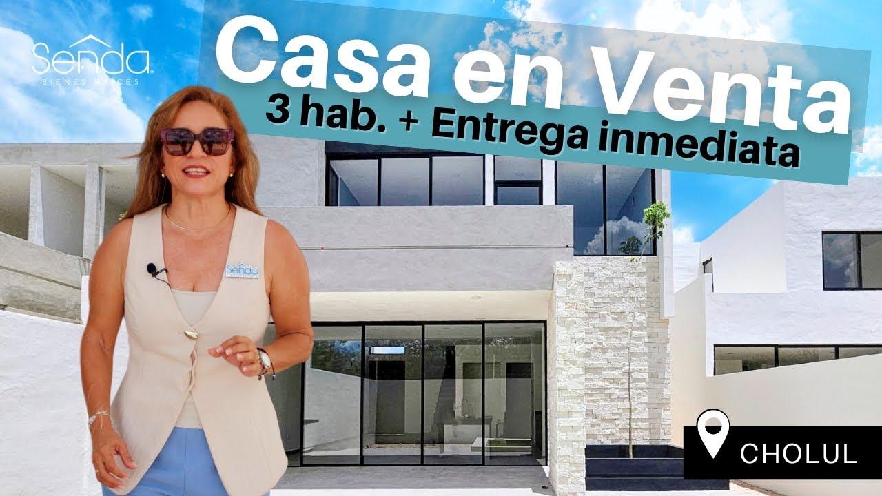 ✨ Tu Nuevo Hogar en Cholul 🌿 | Casa con Alberca y Cuarto de Servicio
