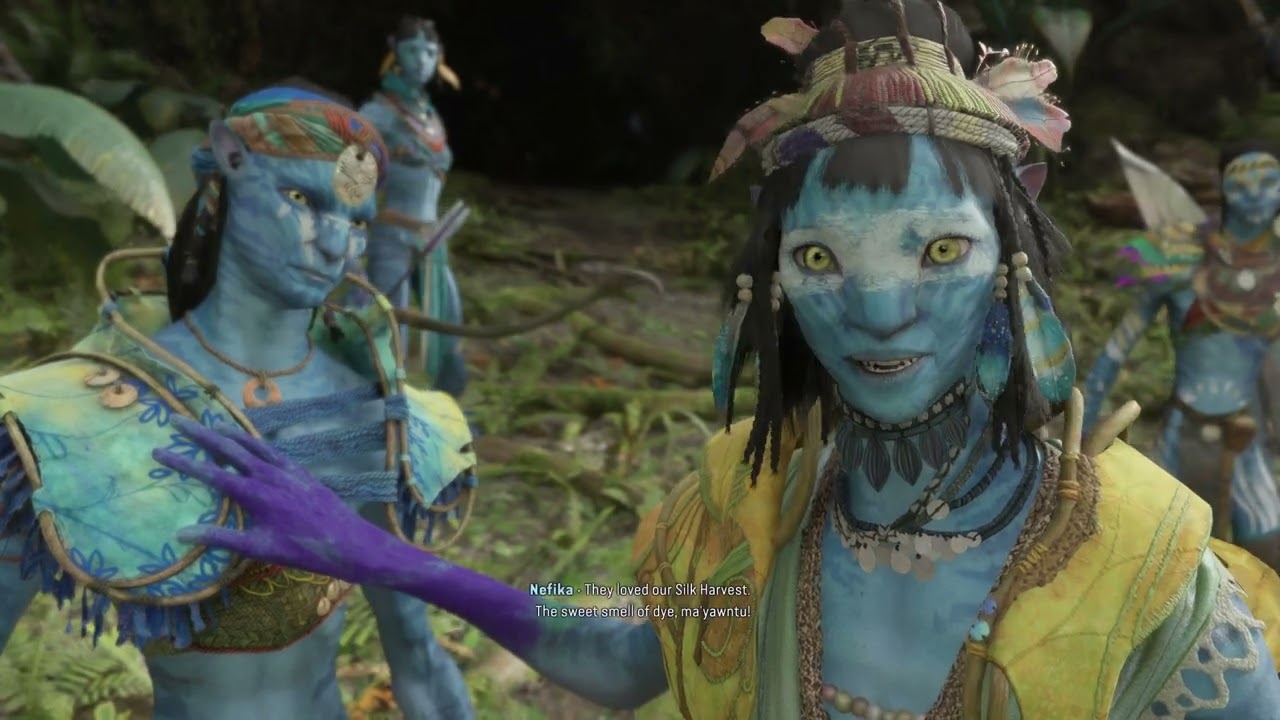 Avatar: Frontiers of Pandora - The Aranahe Clan: Neyan, Ka'nat and Nefika Hometree Arrival Cutscene
