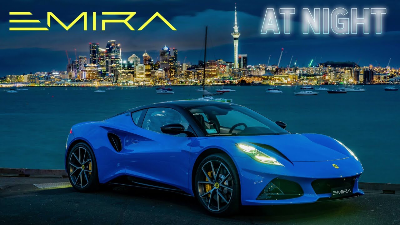 Lotus Emira At Night