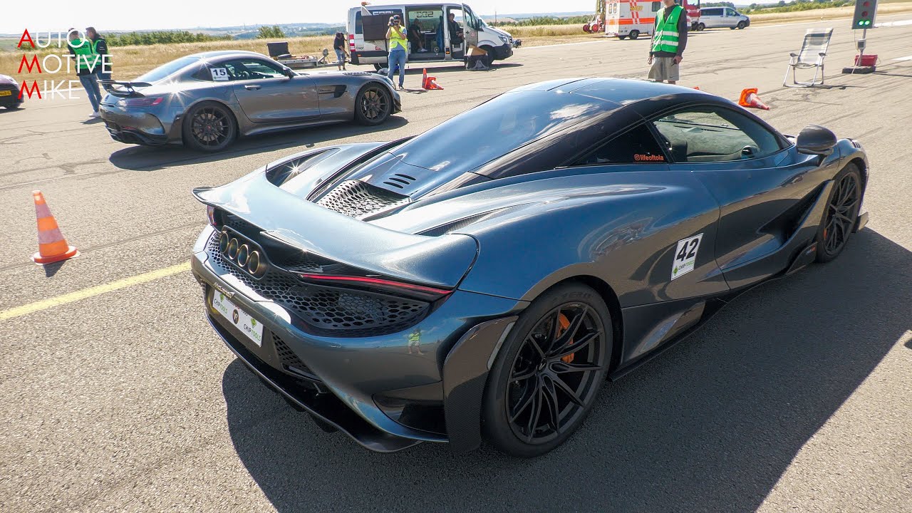 McLaren 765LT vs 840HP Mercedes-AMG GT R