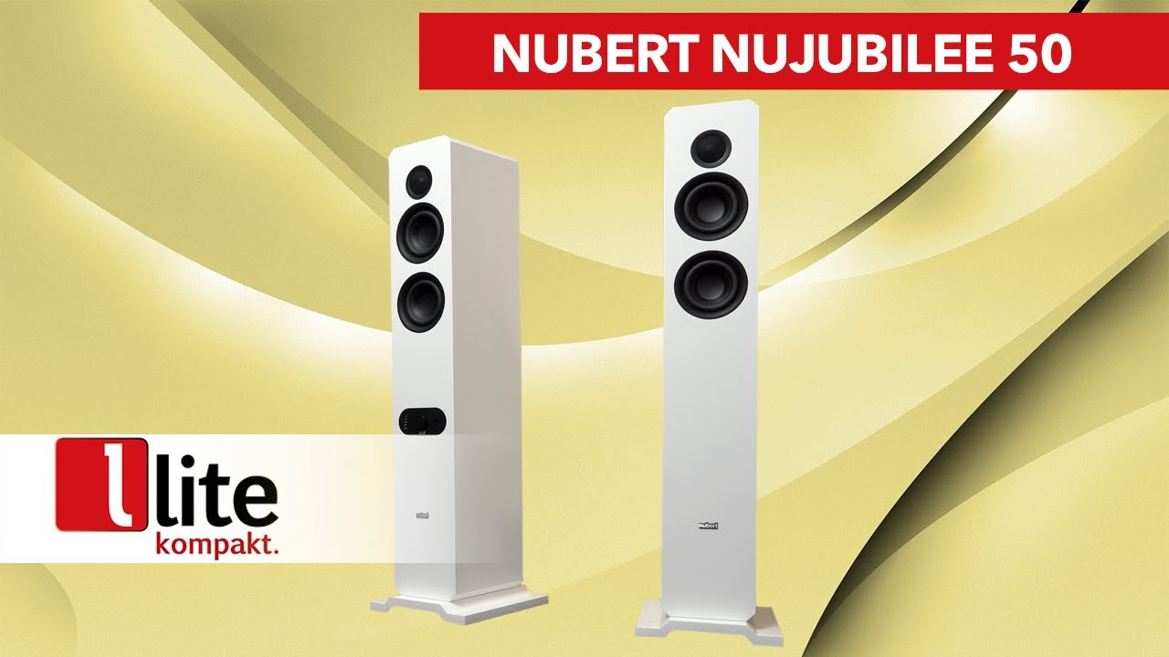 Nubert nuJubilee 50 – Modernes HiFi zum Firmenjubiläum