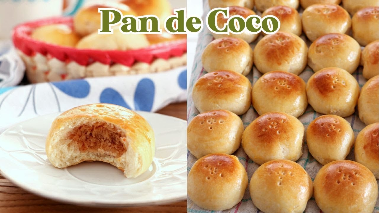 Pan de Coco | Soft and Fluffy | Coconut Bread