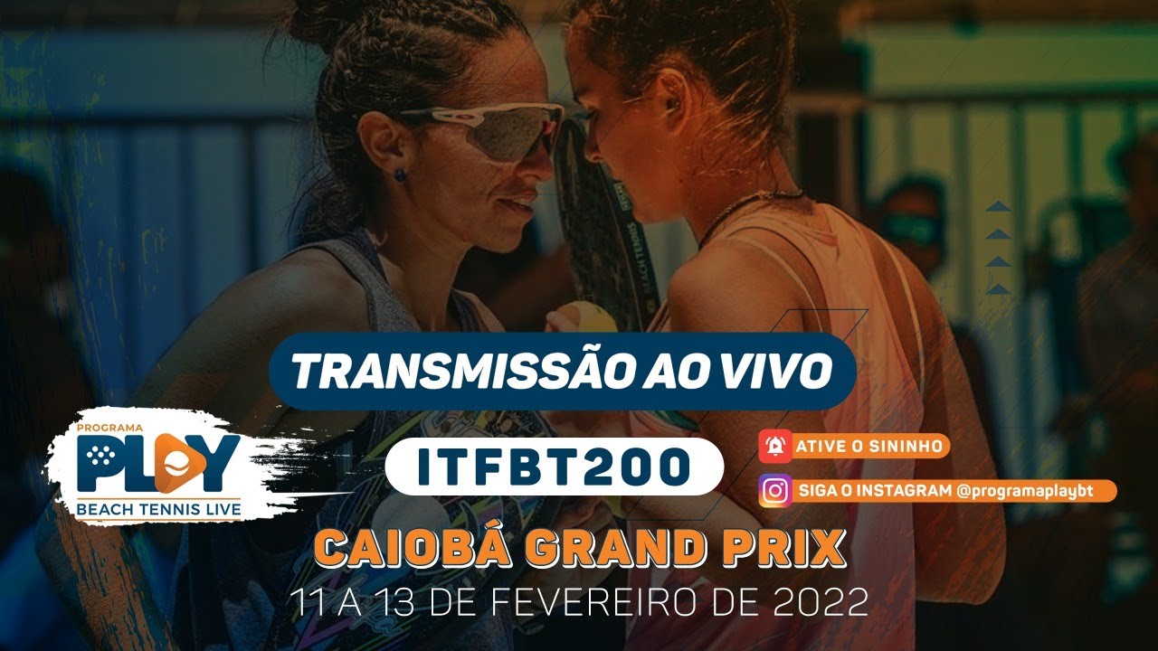 FINAL  BT 200 -  F.DAINA/N.NOBILE x M.VITA/V.MARCHEZINI  - CAIOBÁ GRAND PRIX DE BEACH TENNIS