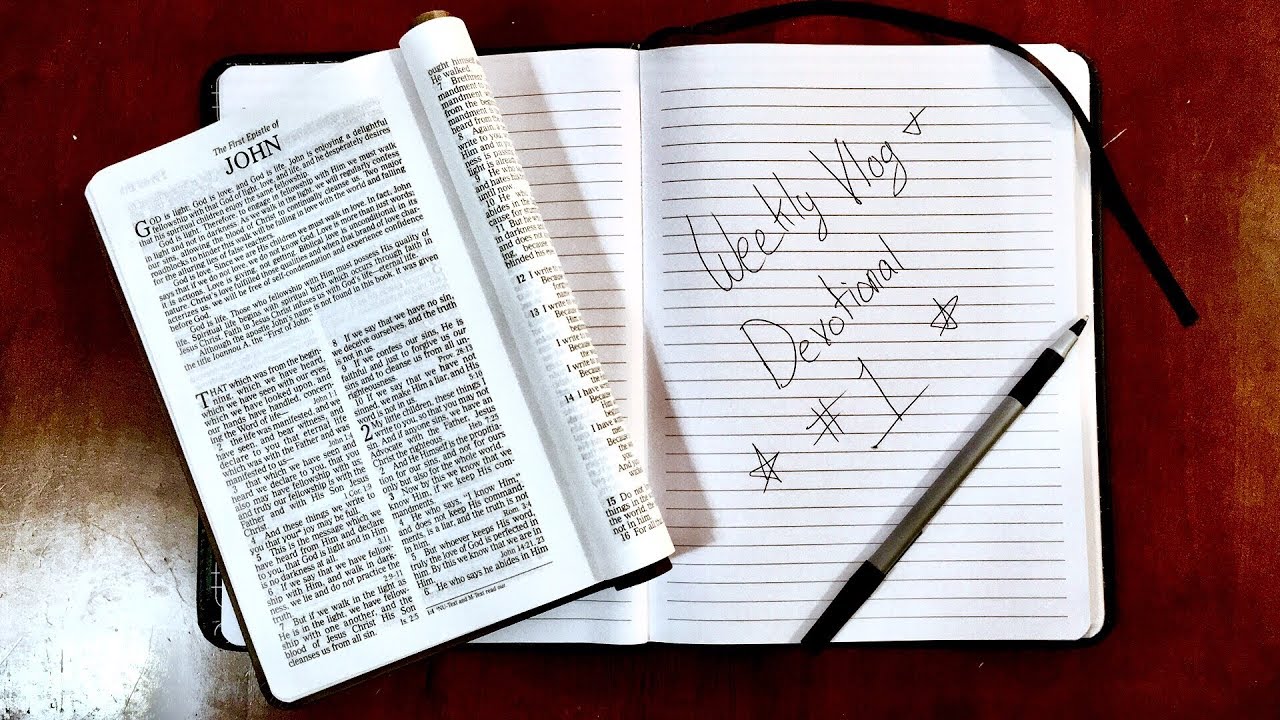 Christian Devotional - Vlog/Devotional 1