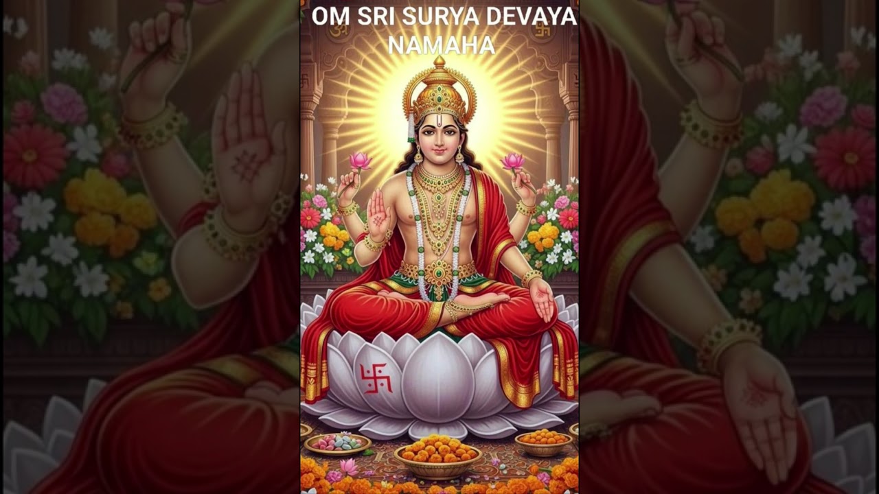 सूर्य {ॐ सूर्यदेवाः नम:} 