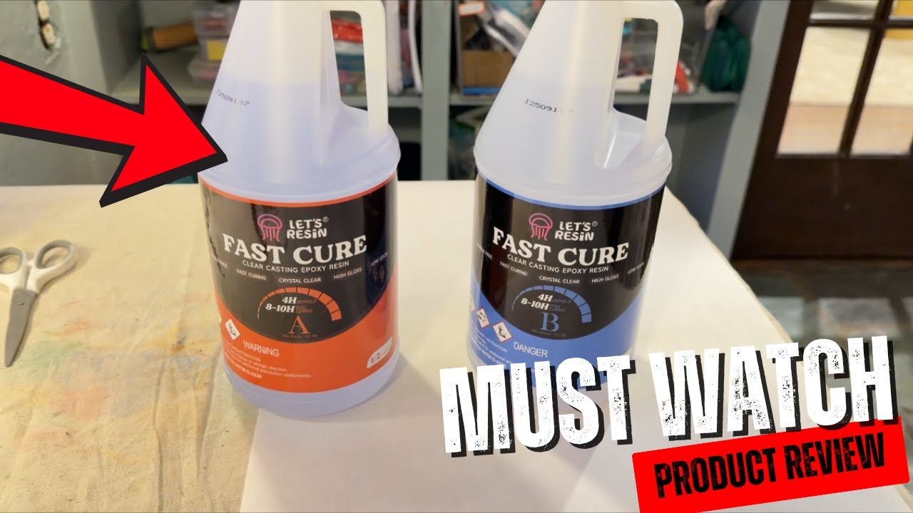 LET'S RESIN EPOXY RESIN Fast Cure Resin Epoxy