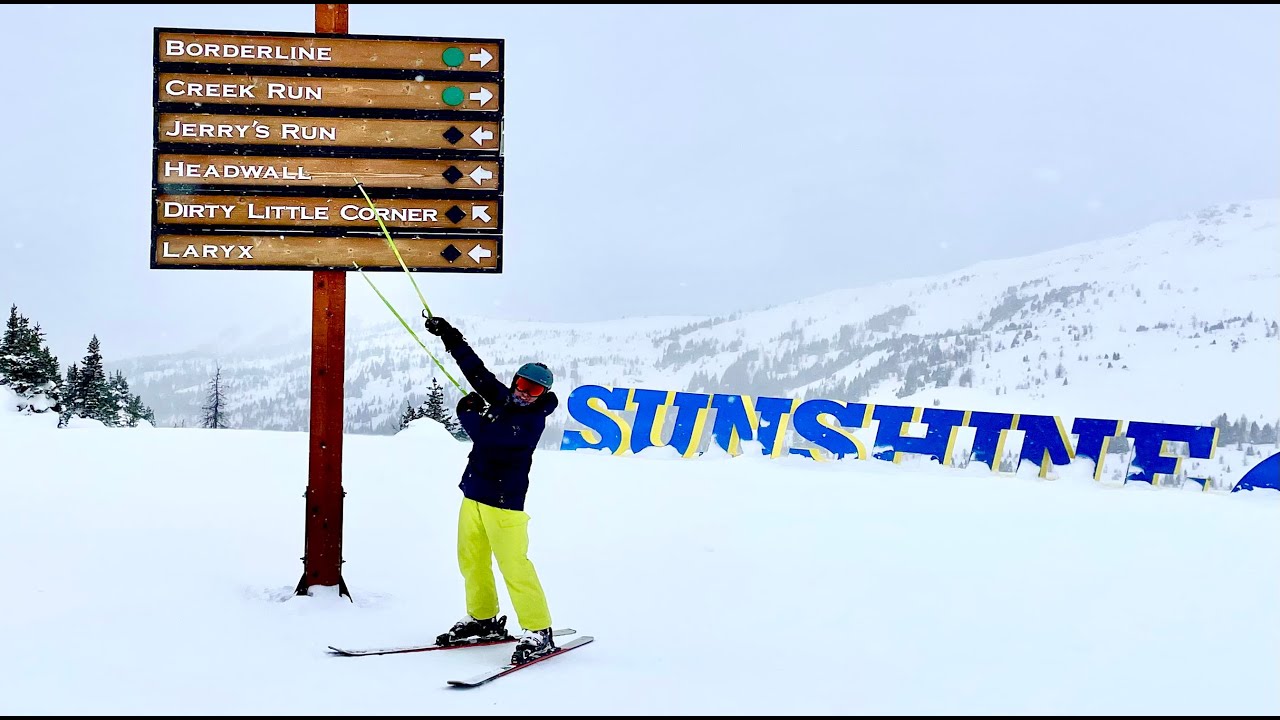 Banff Sunshine Village Longest Run (8.25km)