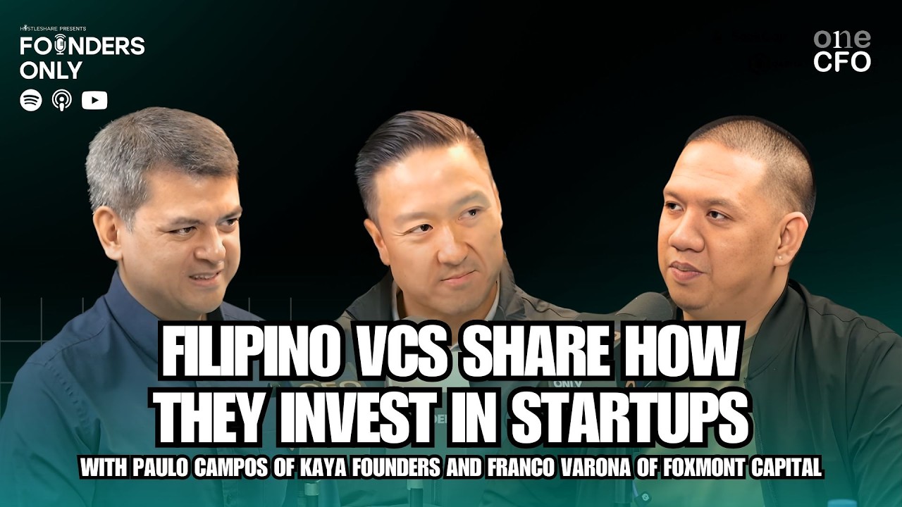 Filipino VCs Share How They Invest In Startups: Paulo Campos & Franco Varona