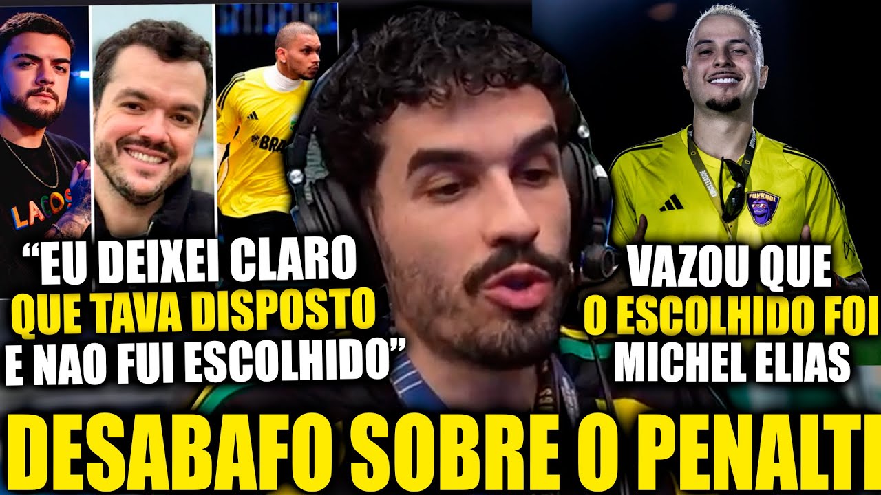 ALLAN STAG DESABAFA SOBRE ELE N&Atilde;O TER SIDO ESCOLHIDO PRA BATER O PENALTI NA FINAL E REVELA QUEM VAI!