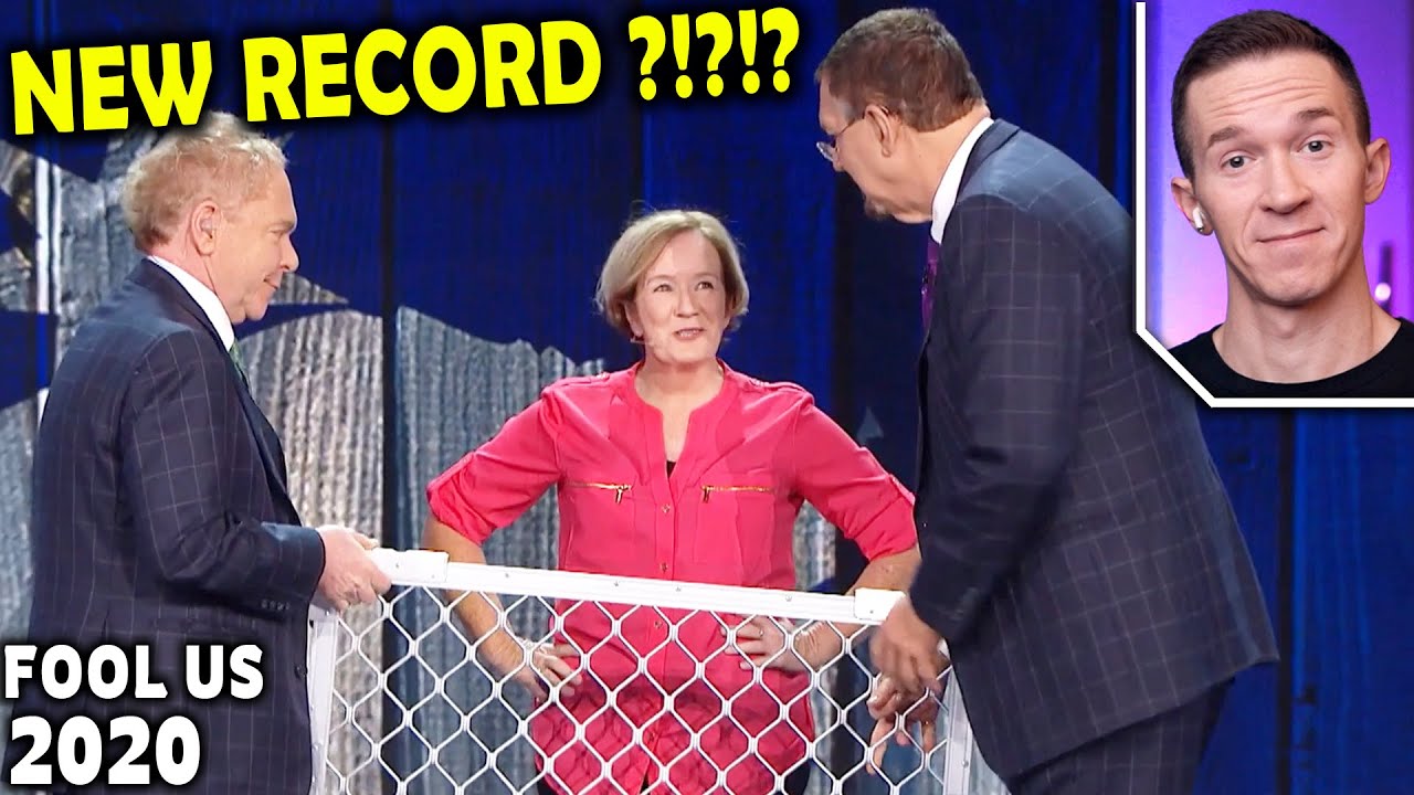 Magician REACTS to Helen Coghlan FOOL Penn & Teller For A THIRD TIME???  Fool Us 2020