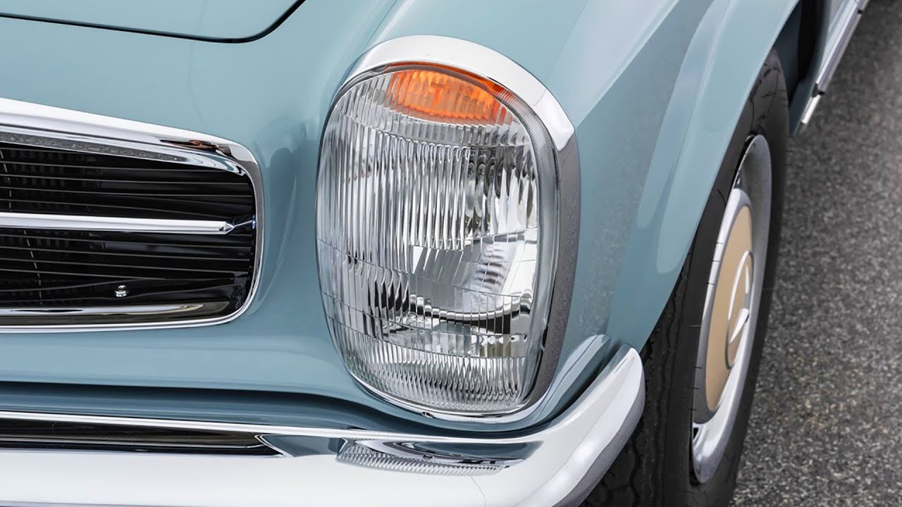 1968 Mercedes-Benz 280 SL w113 the pure art by Paul Braque