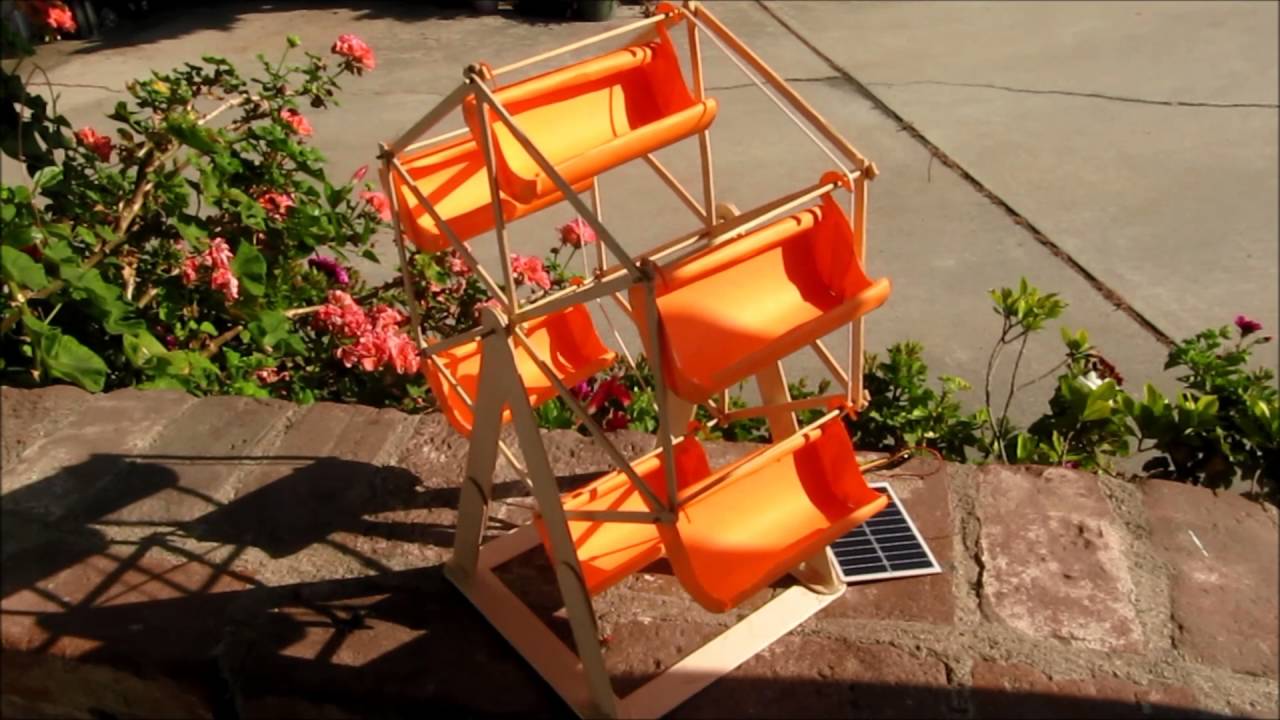 Solar powered Ferris wheel