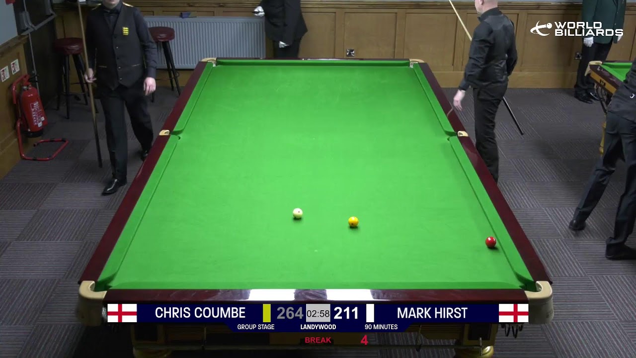 Chris Coumbe v Mark Hirst | 2025 UK Championship | Landywood Snooker Club