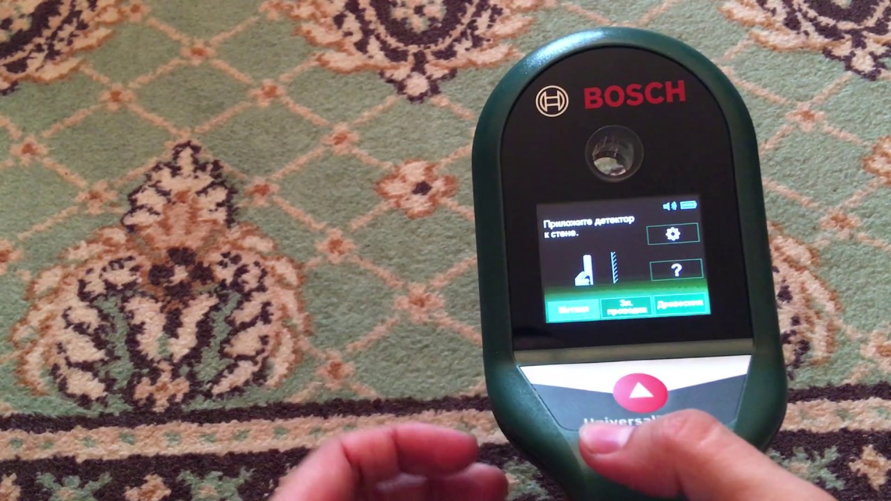 Распаковка и краткий обзор детектора проводки Bosch UniversalDetect