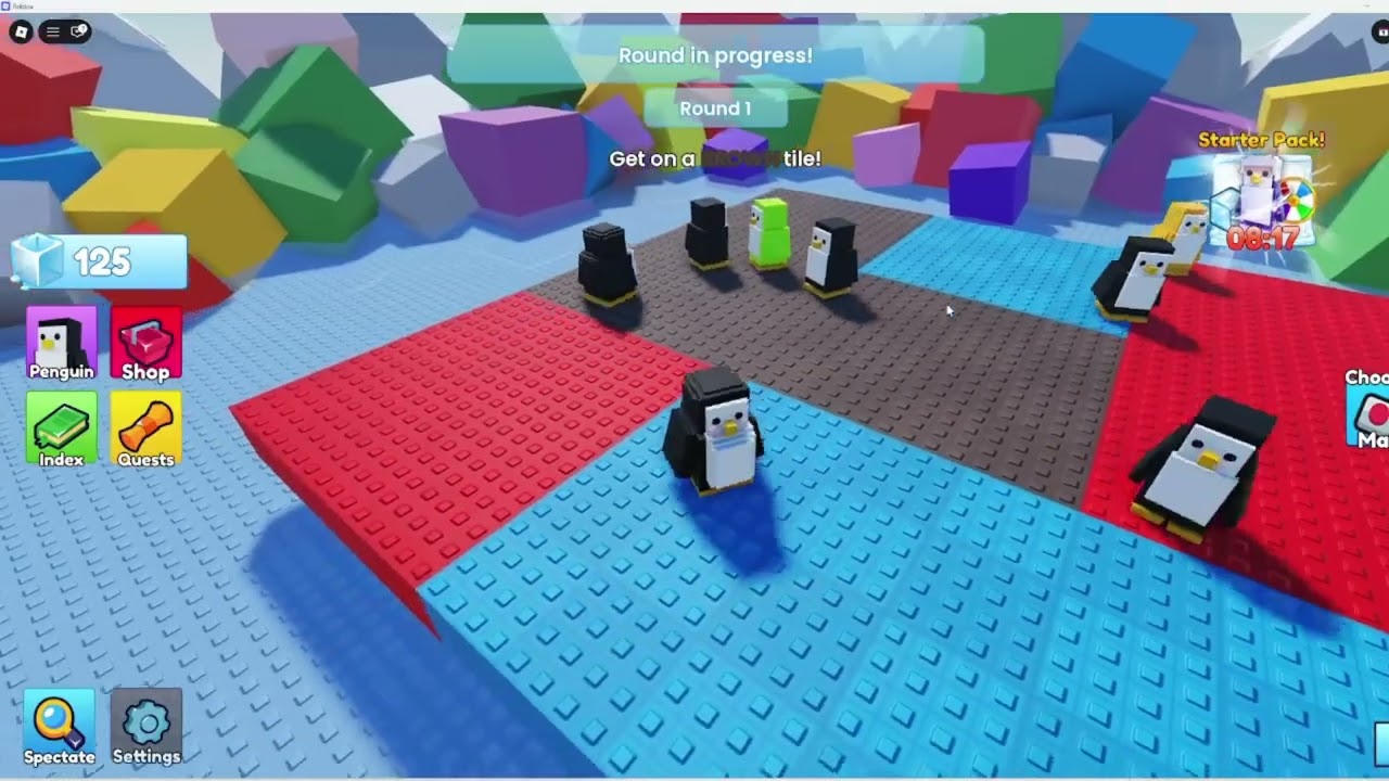 Playing Knockout on Roblox!