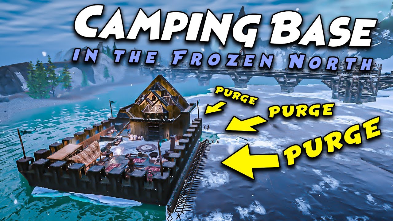 Camping Base in the Frozen North | CONAN EXILES
