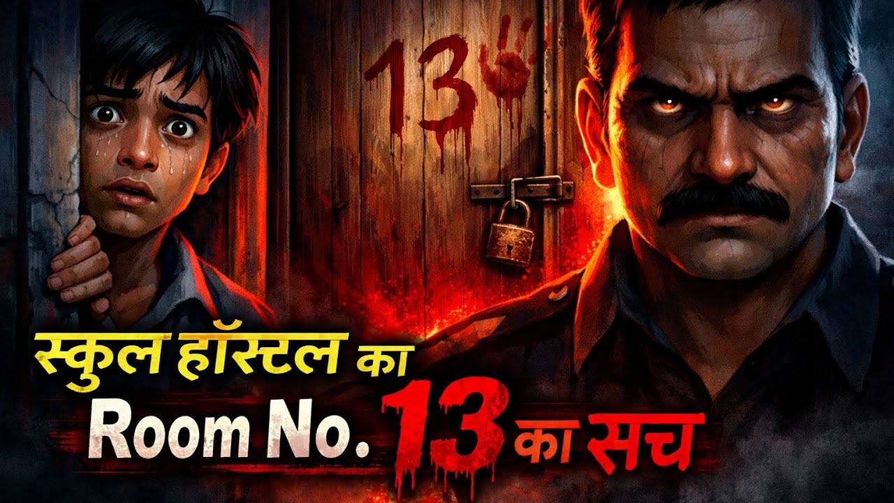👉 School Hostel Room No. 13 Ka Sach | Real Horror Story in Hindi | Animated 