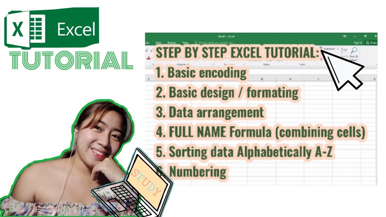 E1: PAANO GAMITIN ANG EXCEL? | BASIC EXCEL TUTORIAL - TAGALOG