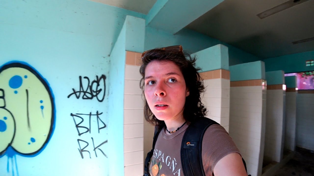 Alone in Abandoned Crime Scene in Puerto Rico