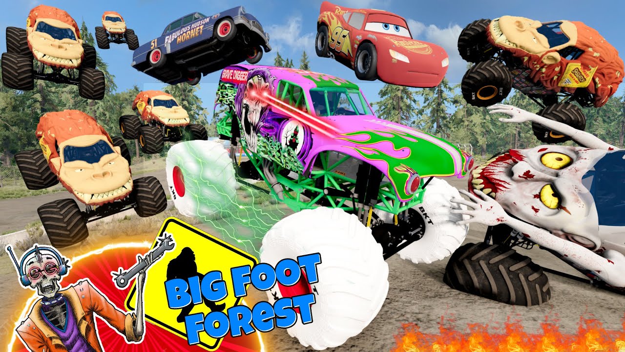 Monster Jam Zombie Island Compilation #21 | Racing, Freestyle, and High Speed Jumps