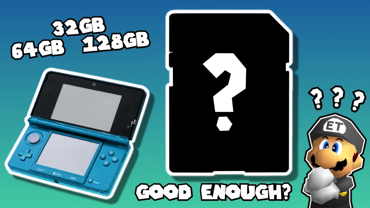 Какую SD-карту выбрать для 3DS?