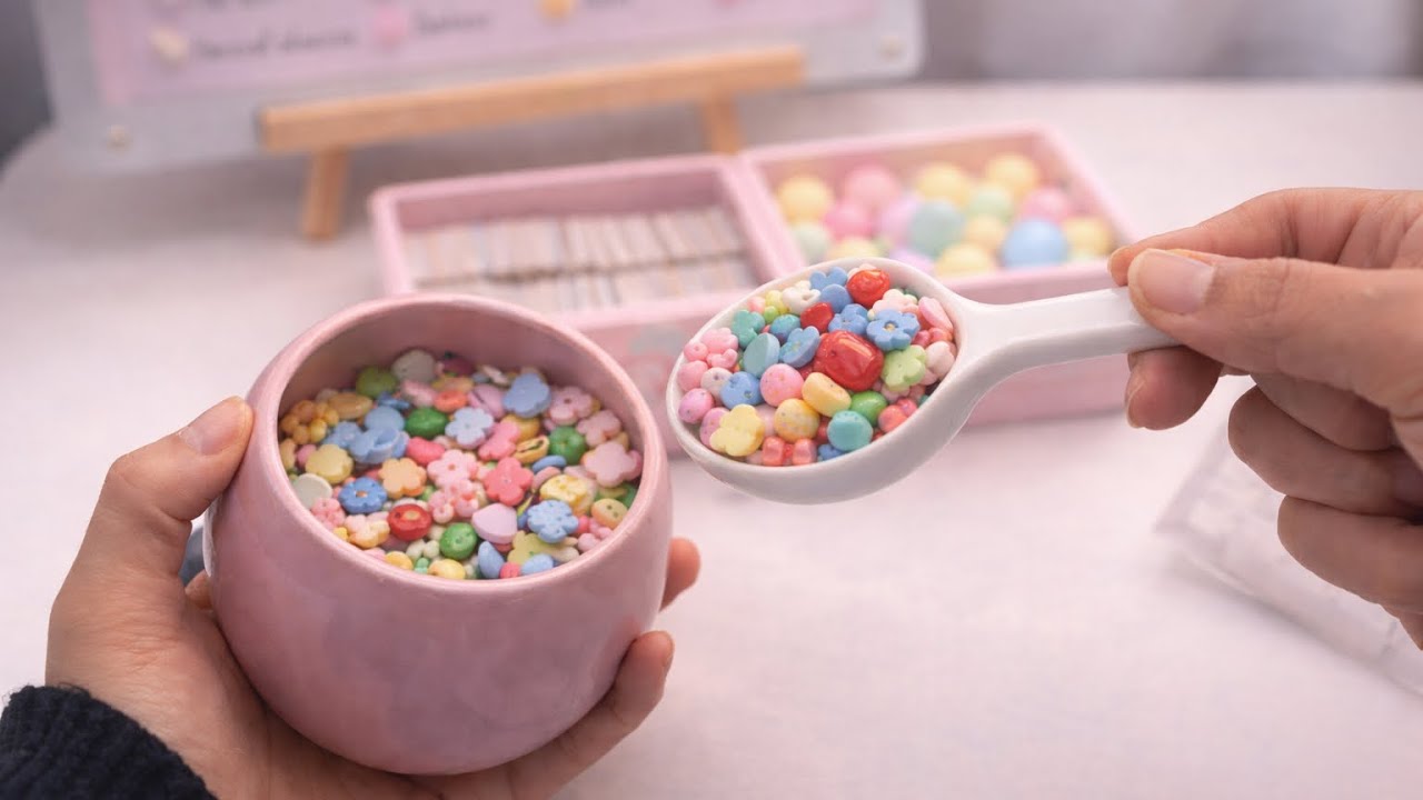 Soft Scoop Orders ASMR 🍨 Pastel Charms for Deep Relaxation (No Talking)