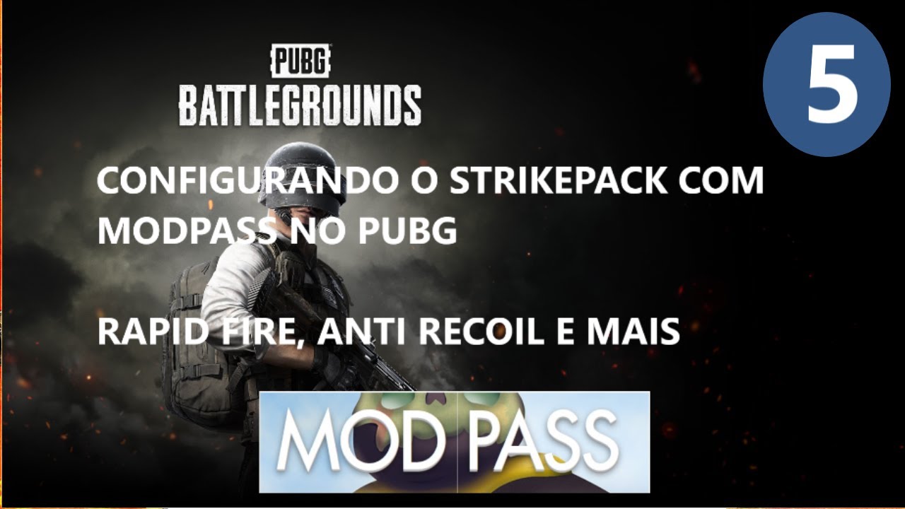 Como Configurar os Mods no Strike Pack com Modpass no PUBG PS4 / Xbox One - PT-BR - Parte 5