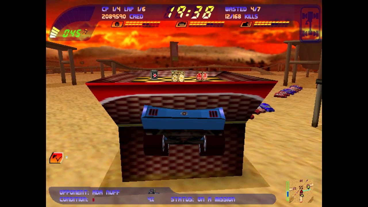 Lets Play Carmageddon 2 Carpocalypse Now 16 - Burning Zoo Animals
