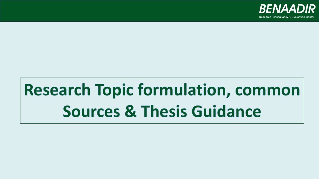 sidee loo dhisaa topic cilmi baris, ilaha laga helo iyo hagida thesis Book-ga