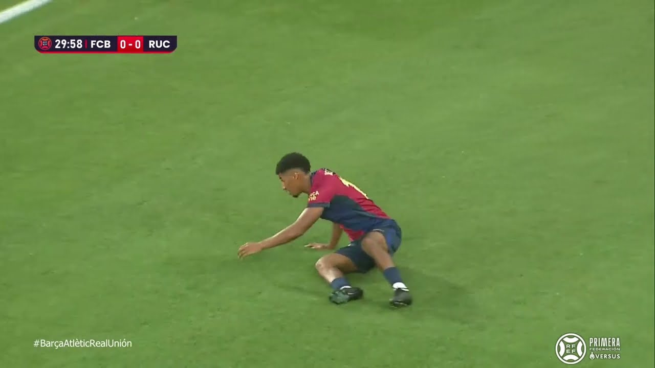 Óscar Ureña vs Real Unión (Debut Barça Atlètic)