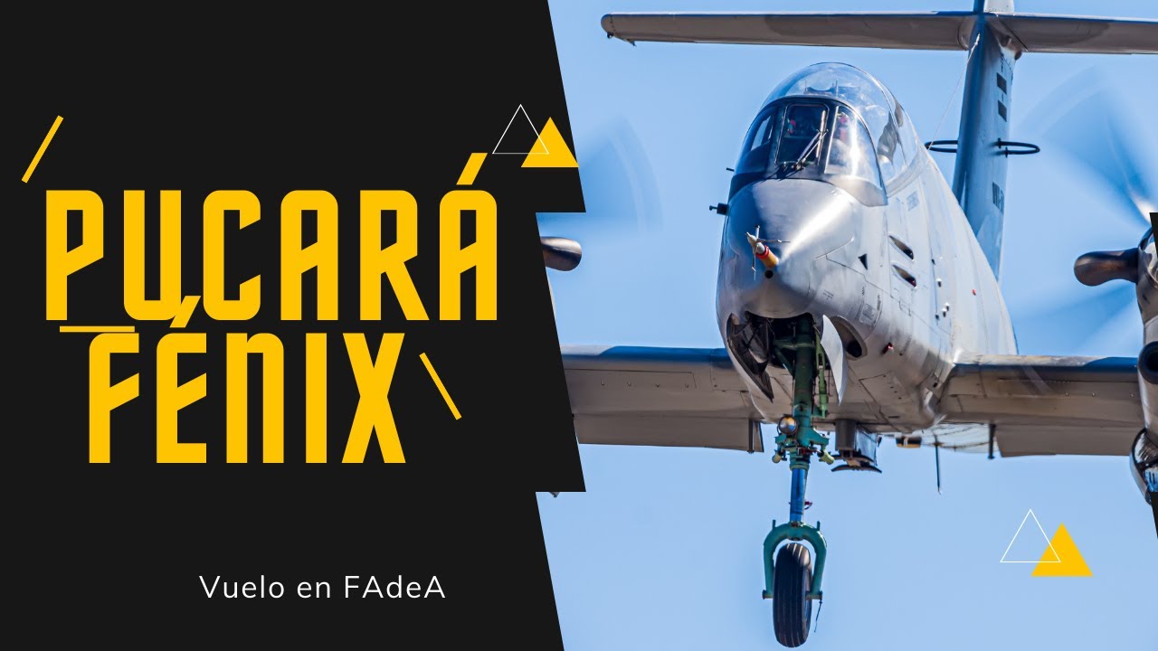 Pucará Fénix: vuelo en FAdeA