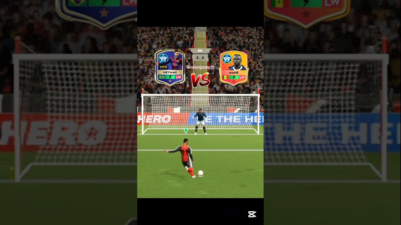 DLS 25 | NEYMAR VS MANE🤯 | PENALTY🔥 #dls25 #dls2025 #penalty #football #fifa #footballgame #shorts