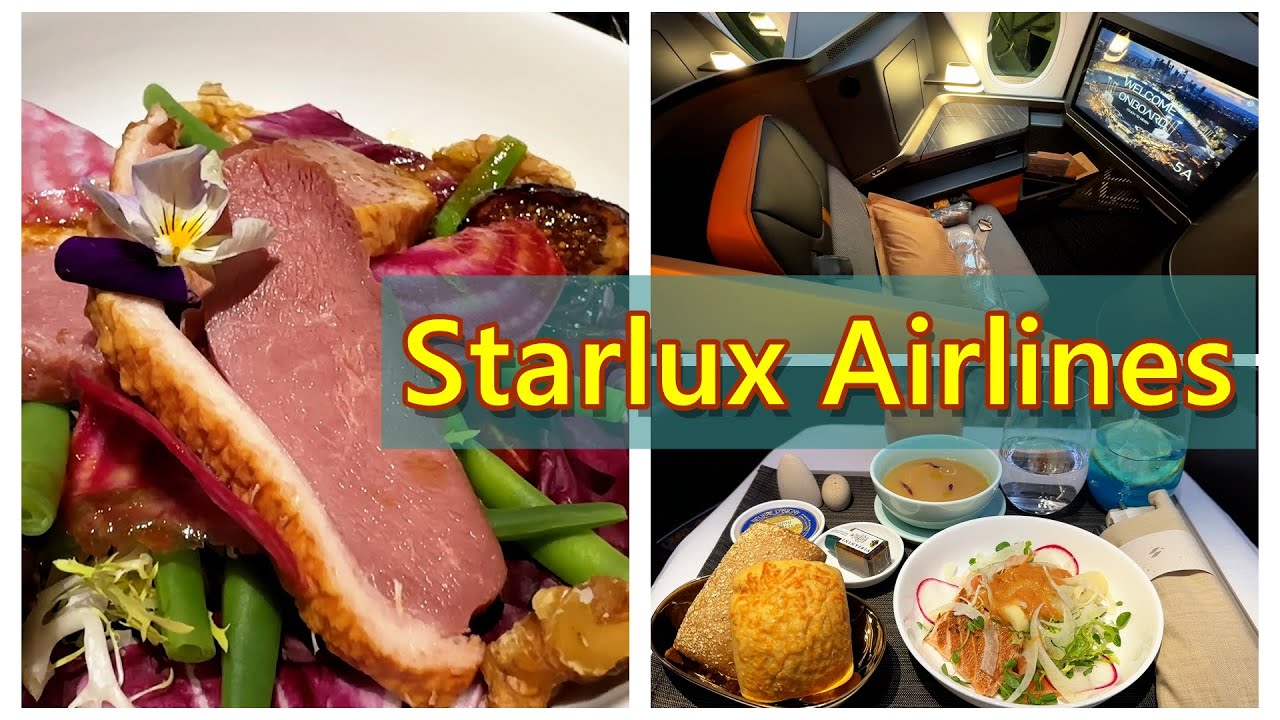 Starlux Airlines JX 1 A350-900 Business LAX-TPE | 星宇航空JX 1 洛杉磯到台北 A350-900 商務艙