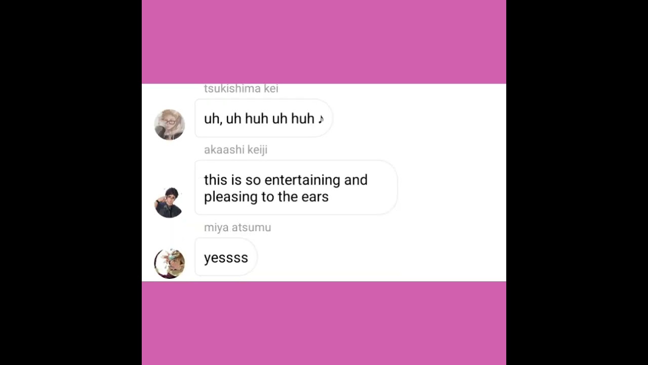 🎤 Haikyuu texts | Karaoke series p1 (APT by ROSÉ & Bruno Mars ft. Kageyama and Tsukishima)