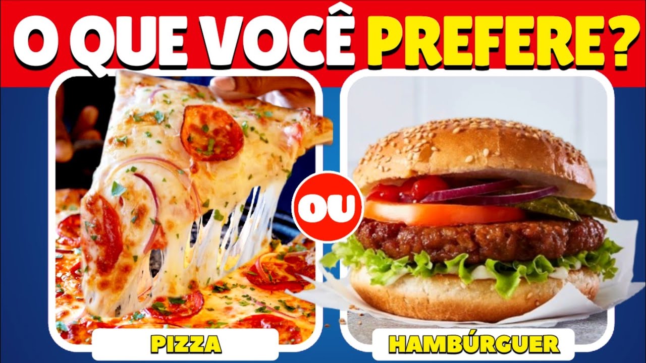 ⏩O Que você PREFERE? | Edição: COMIDAS DELICIOSAS🤤🥞 | Jogo das Escolhas | Sam Quiz #quiz