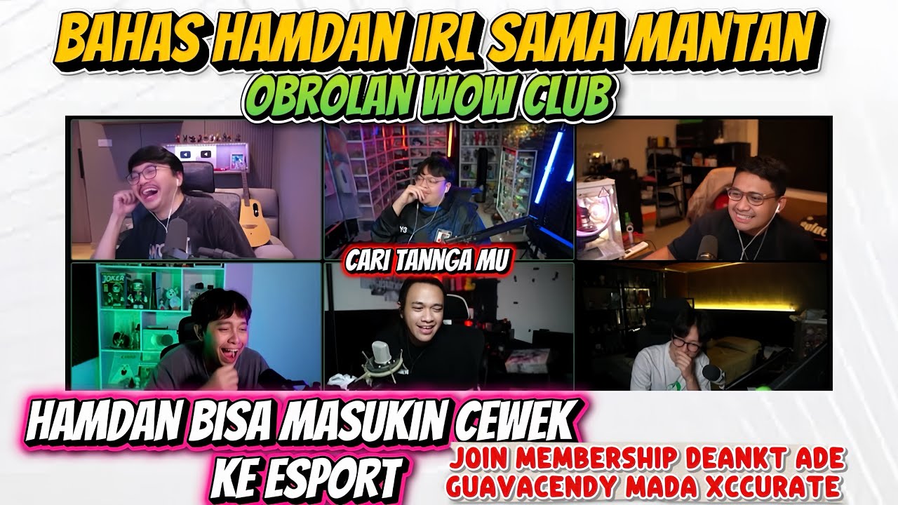 DEANKT BAHAS HAMDAN YANG IRL SAMA MANTAN BISA MASUKIN CEWEK KE ESPORT | DISCORD MOMENT DEANKT
