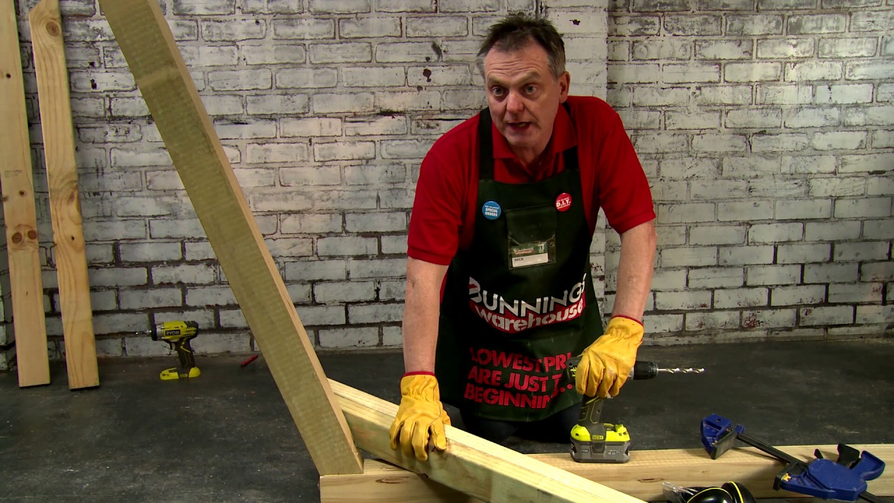 How To Make A D.I.Y. Hammock Stand - D.I.Y. At Bunnings