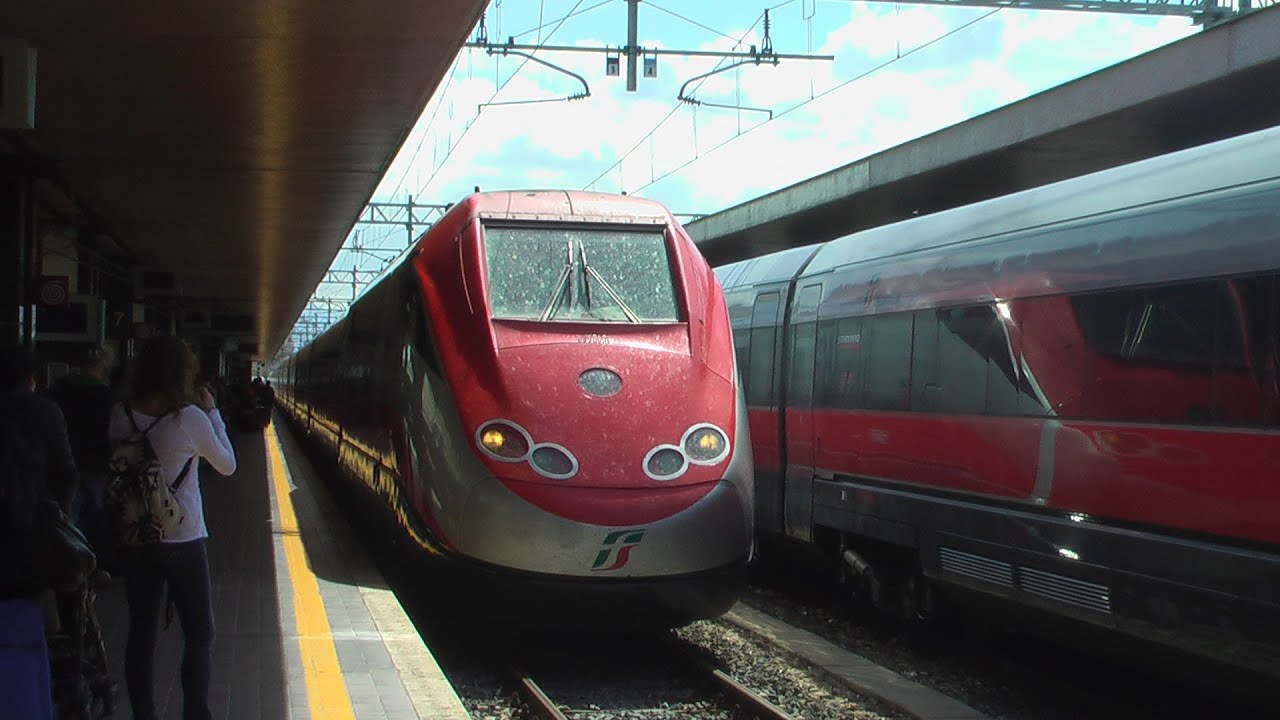 (HD) Rome Termini to Florence Santa Maria Novella - FS ETR 500 Frecciarossa *Full journey* 06/04/13
