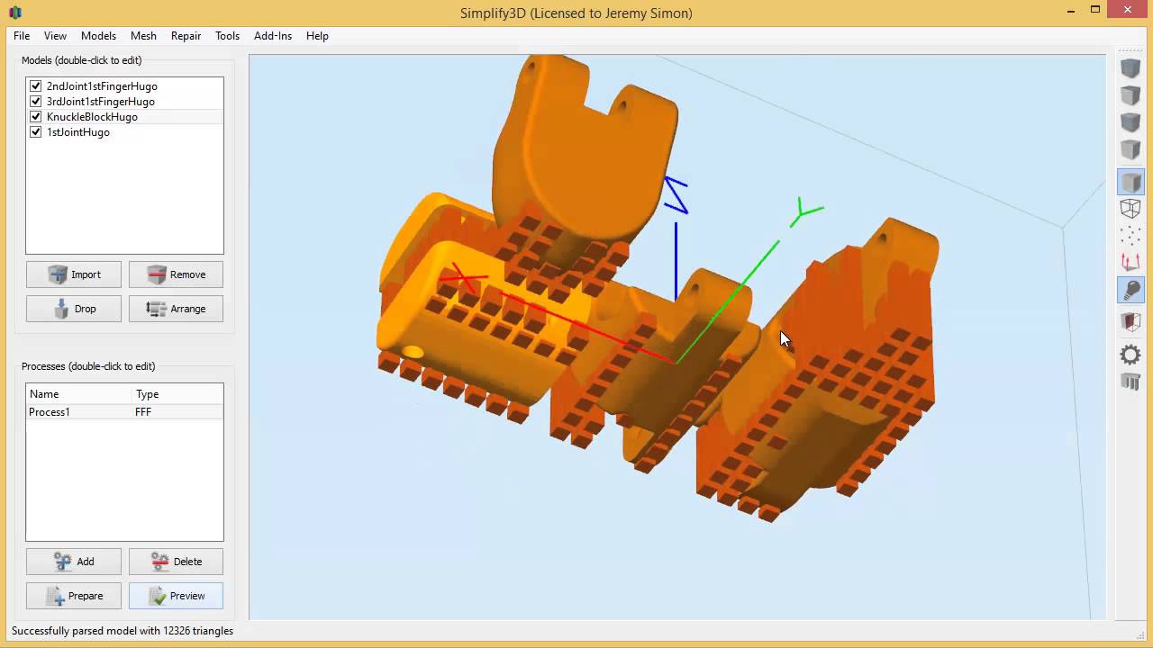 Simplify3D (Software for 3D Printing) Demo and Review (3D Universe)