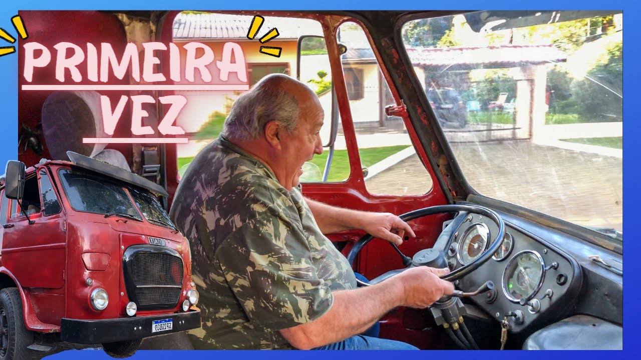 Aprendendo a dirigir um Fiat 190