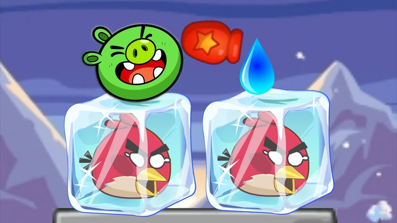 Unfreeze Angry Birds - RESCUE THE ANGRY BIRDS BY SPLASHING WATER!