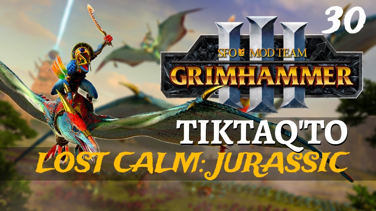 GOR-ROK vs NOCTILUS | Lost Calm: Jurassic & SFO | Total War: Warhammer 3 - Lizardmen - Tiktaq'to #30