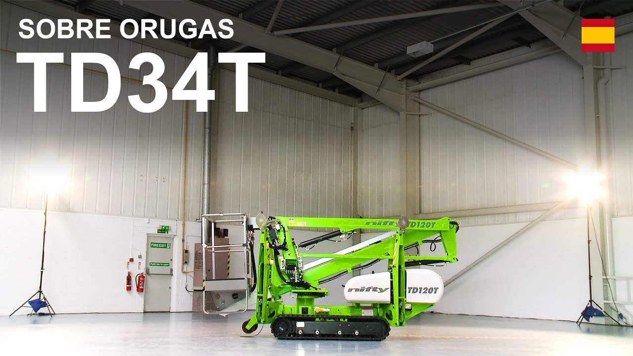 Plataforma elevadora sobre orugas | TD34T video del producto