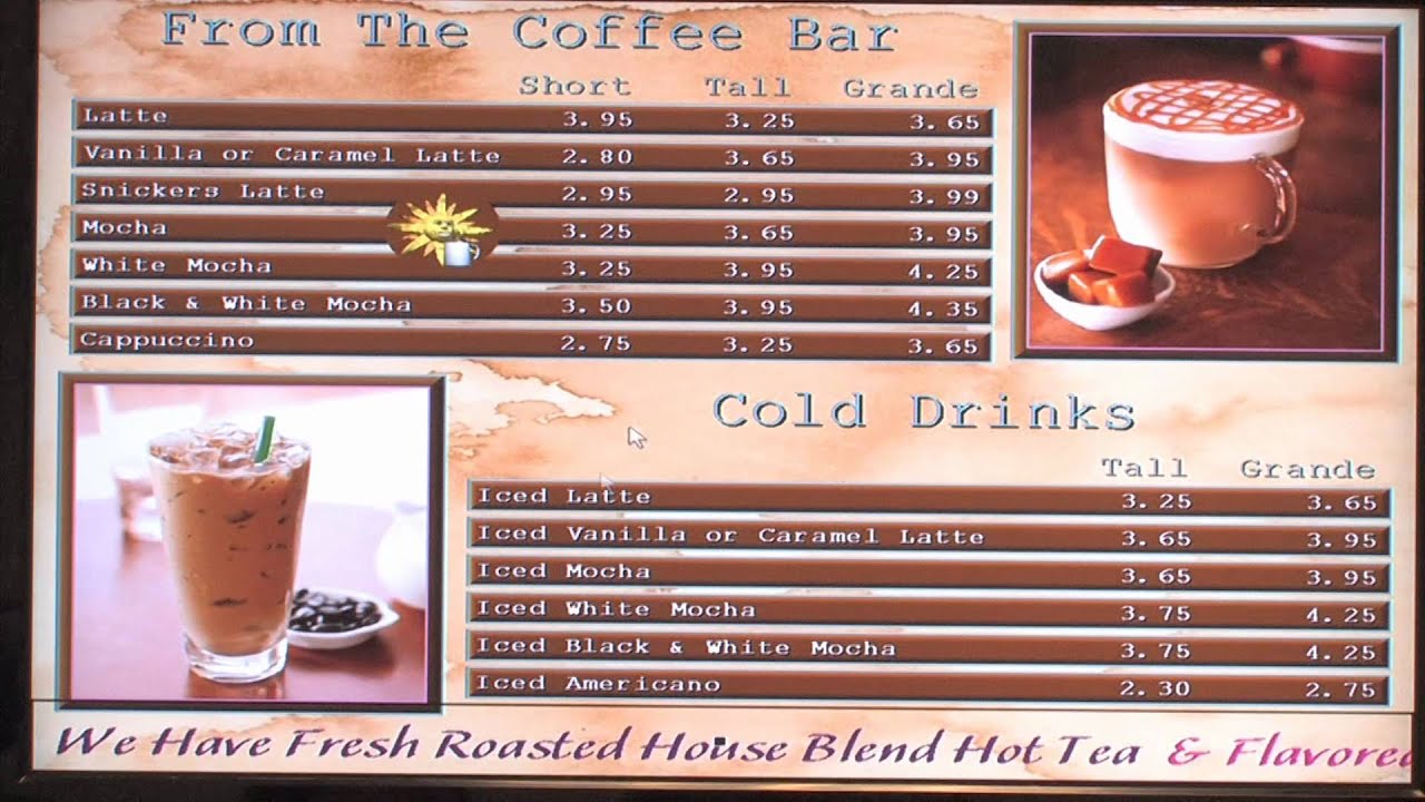 Electronic Menu Boards