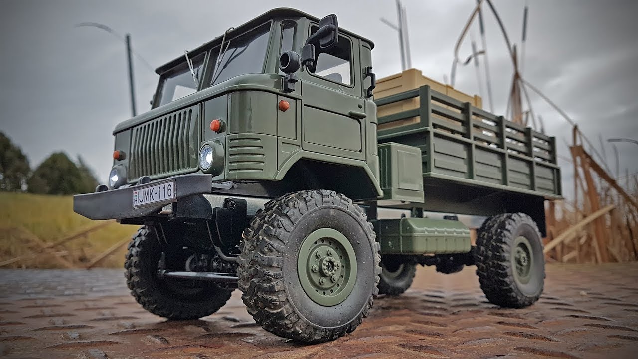 Wpl b-24 тюнинг. Апгрейд бюджетной модели wpl ГАЗ 66 